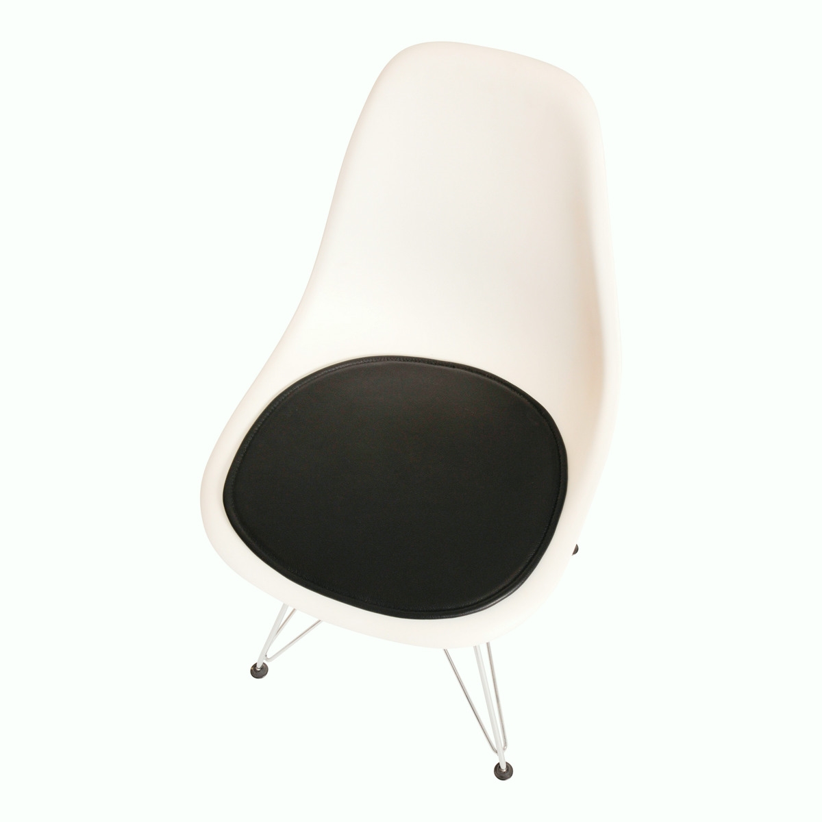 Lux NOT reversible Seat Cushionin Elmo Baltique LEATHER for the Eames chair model Plastic Fiberglass side chair DSRDSWDSXPSCCDSS N by Charles Lux NOT reversible Seat Cushionin Elmo Baltique LEATHER for the Eames chair model Plastic Fiberglass side chair DSRDSWDSXPSCCDSS N by Charles